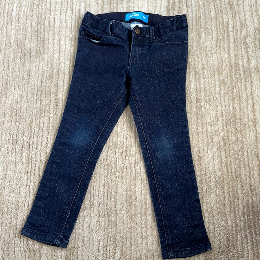 Old Navy girls skinny jeans size 4T